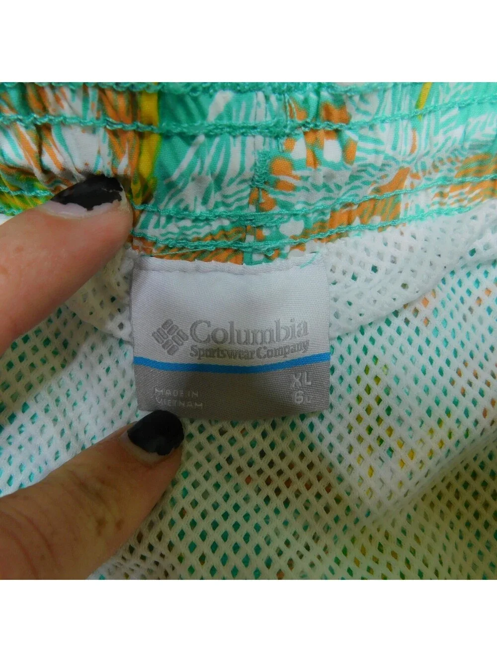 Columbia PFG Super Backcast Swim Trunks Mens XL 6